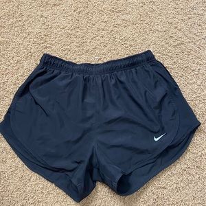 black nike shorts